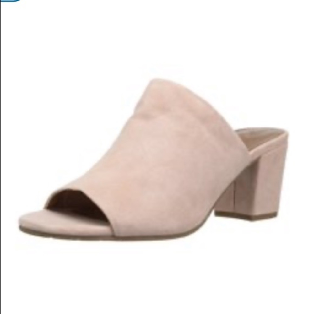 Kenneth Cole Reaction Women Leather Open Toe Mules